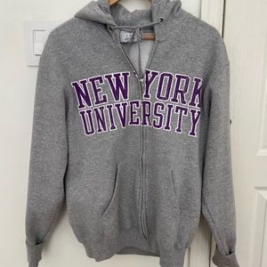 NYU zipper jacket